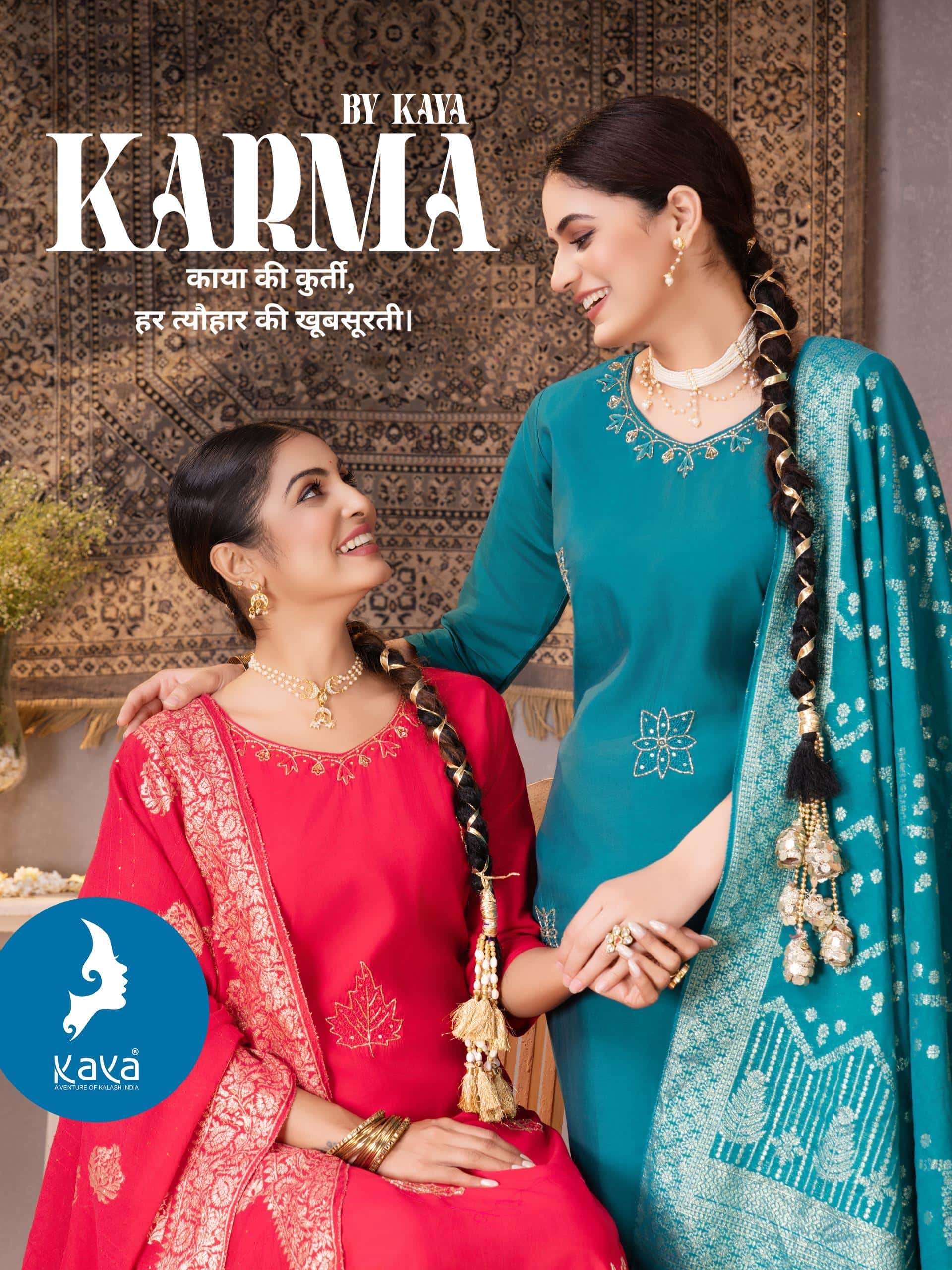 KAYA KARMA PURE ROMAN SILK DRESSES-00014