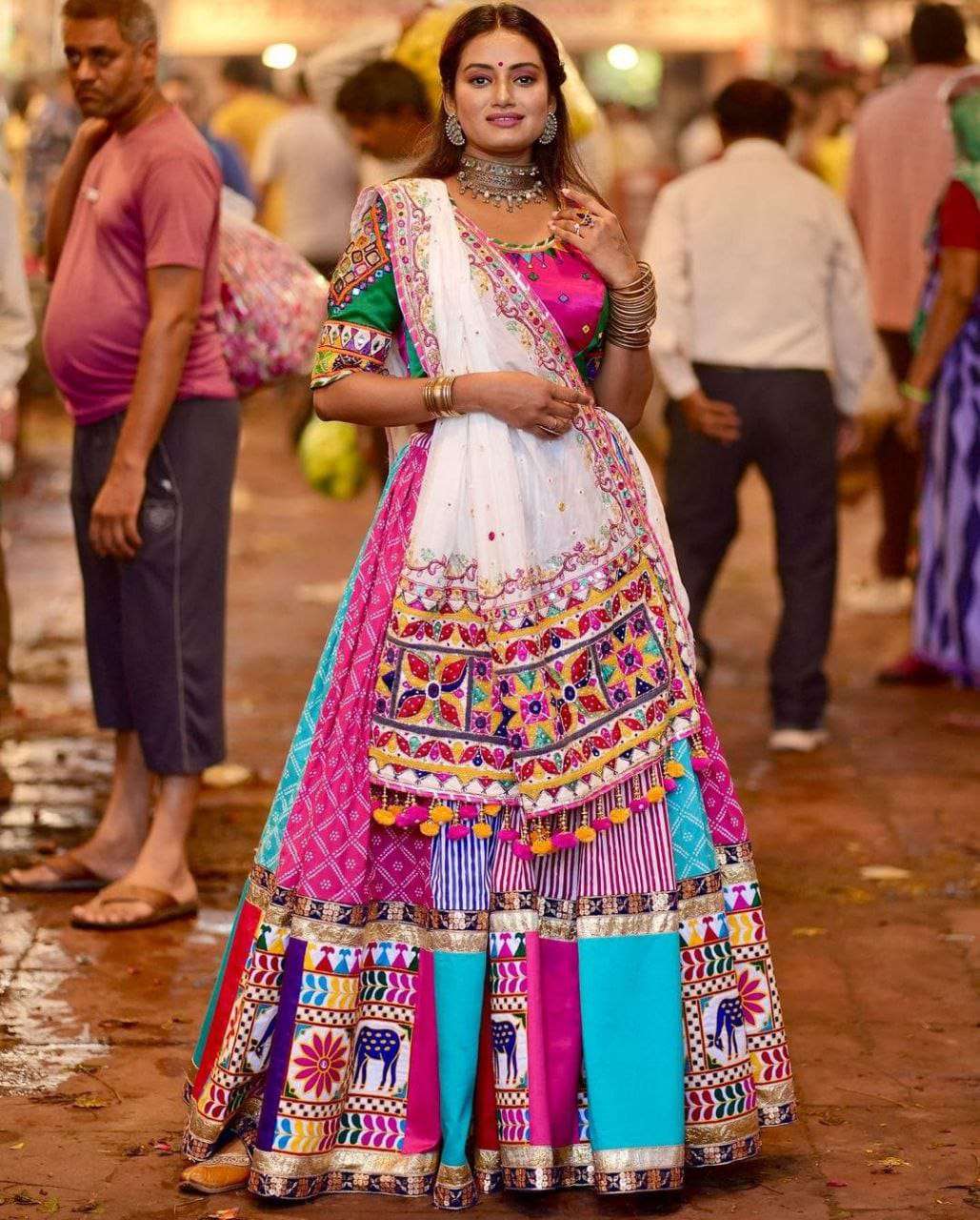 NAVYA VOL-39 BY ASLIWHOLESALE DESIGNER PURE DOLA SILK EMBROIDERY NAVRATRI LEHENGAS-00294