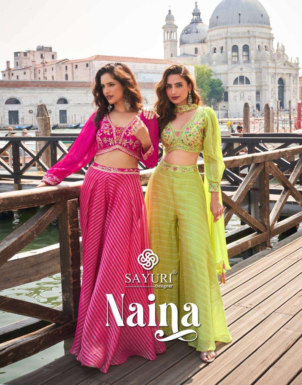 SAYURI NAINA PURE VISCOSE JACQUARD SILK DRESSES-00028