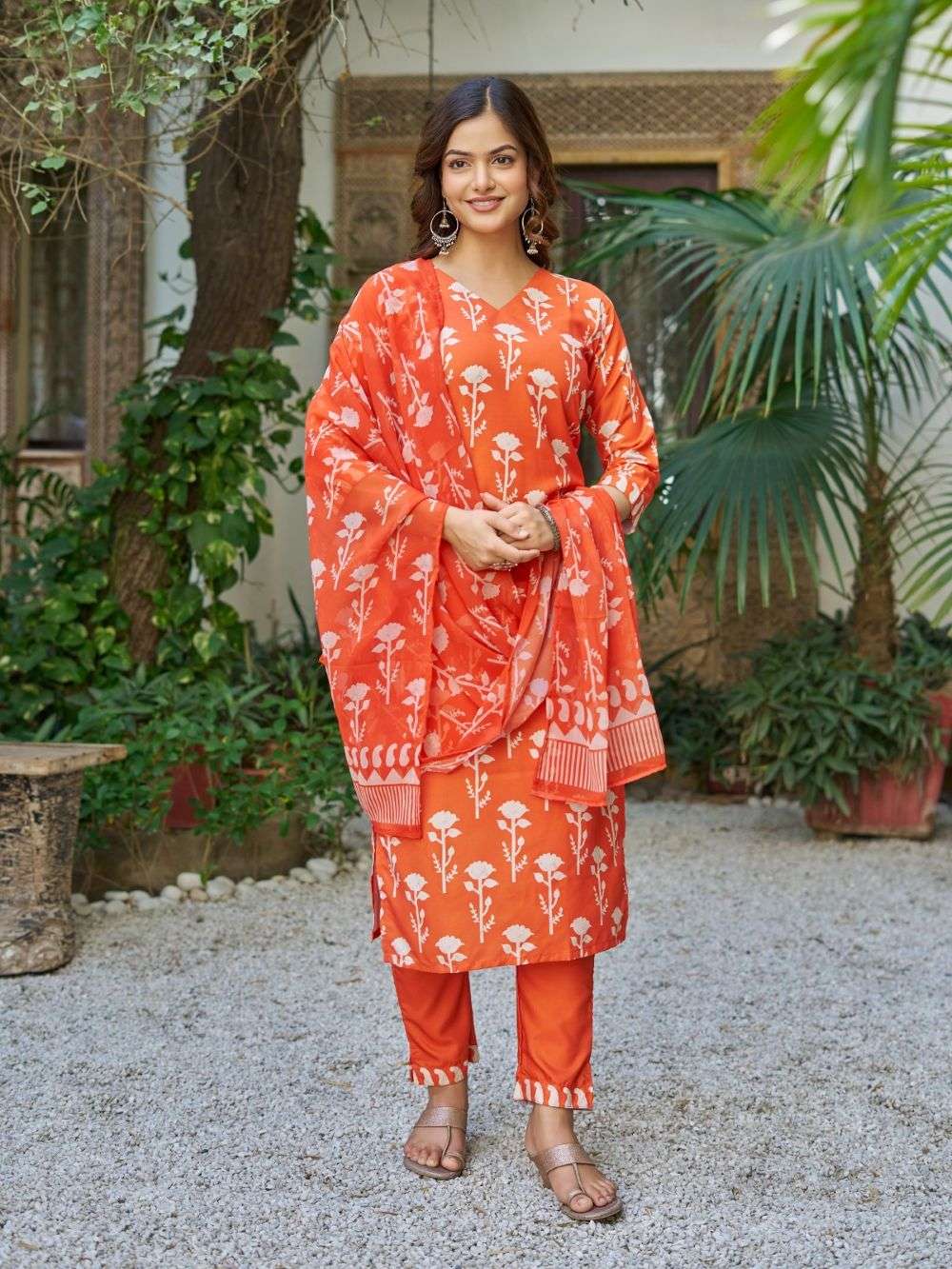 161 SERIES BY ASLIWHOLESALE DESIGNER PURE COTTON PRINTED DRESSES-00293
