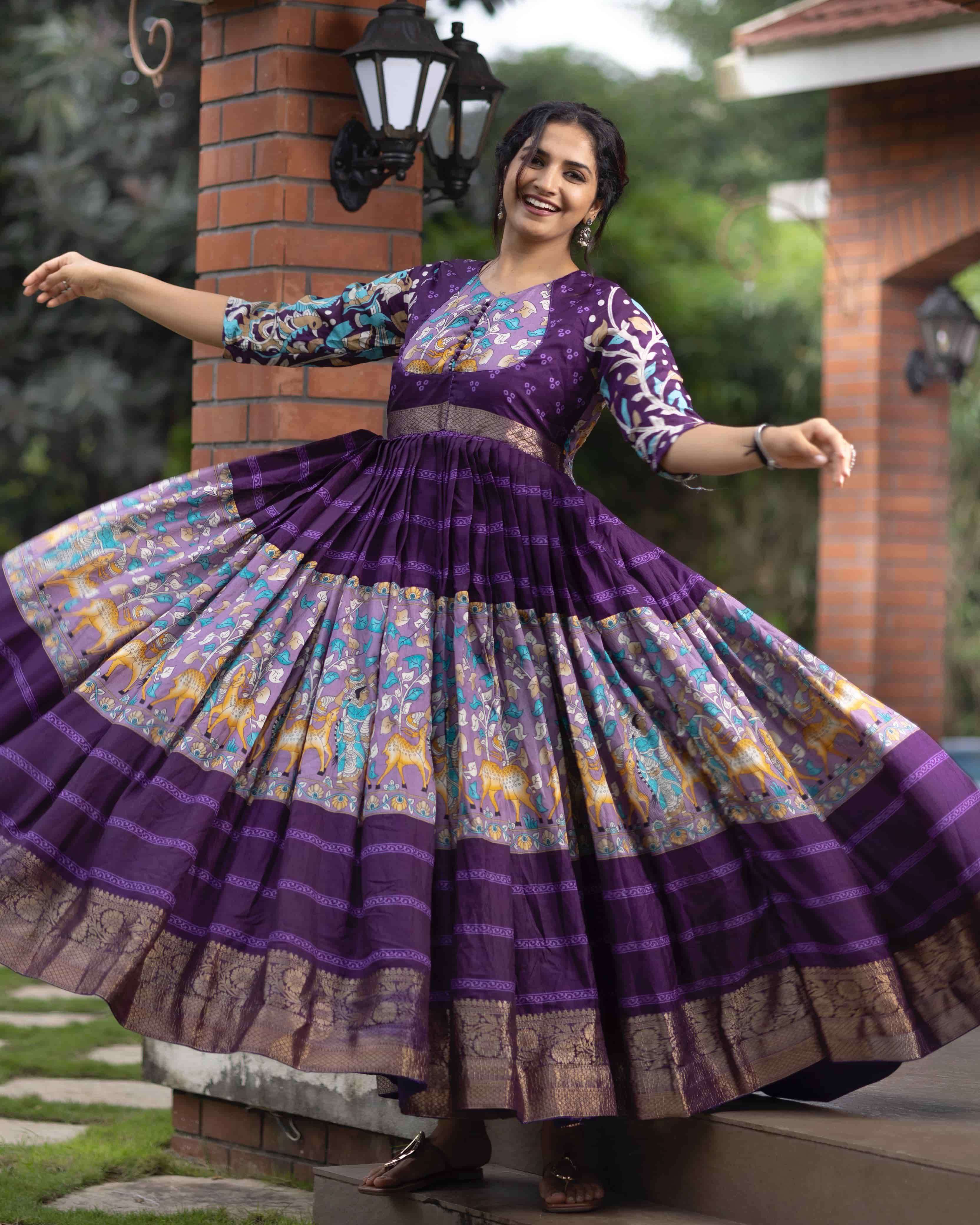 6009 COLOUR BY ASLIWHOLESALE DESIGNER PURE DOLA SILK GOWNS-00135