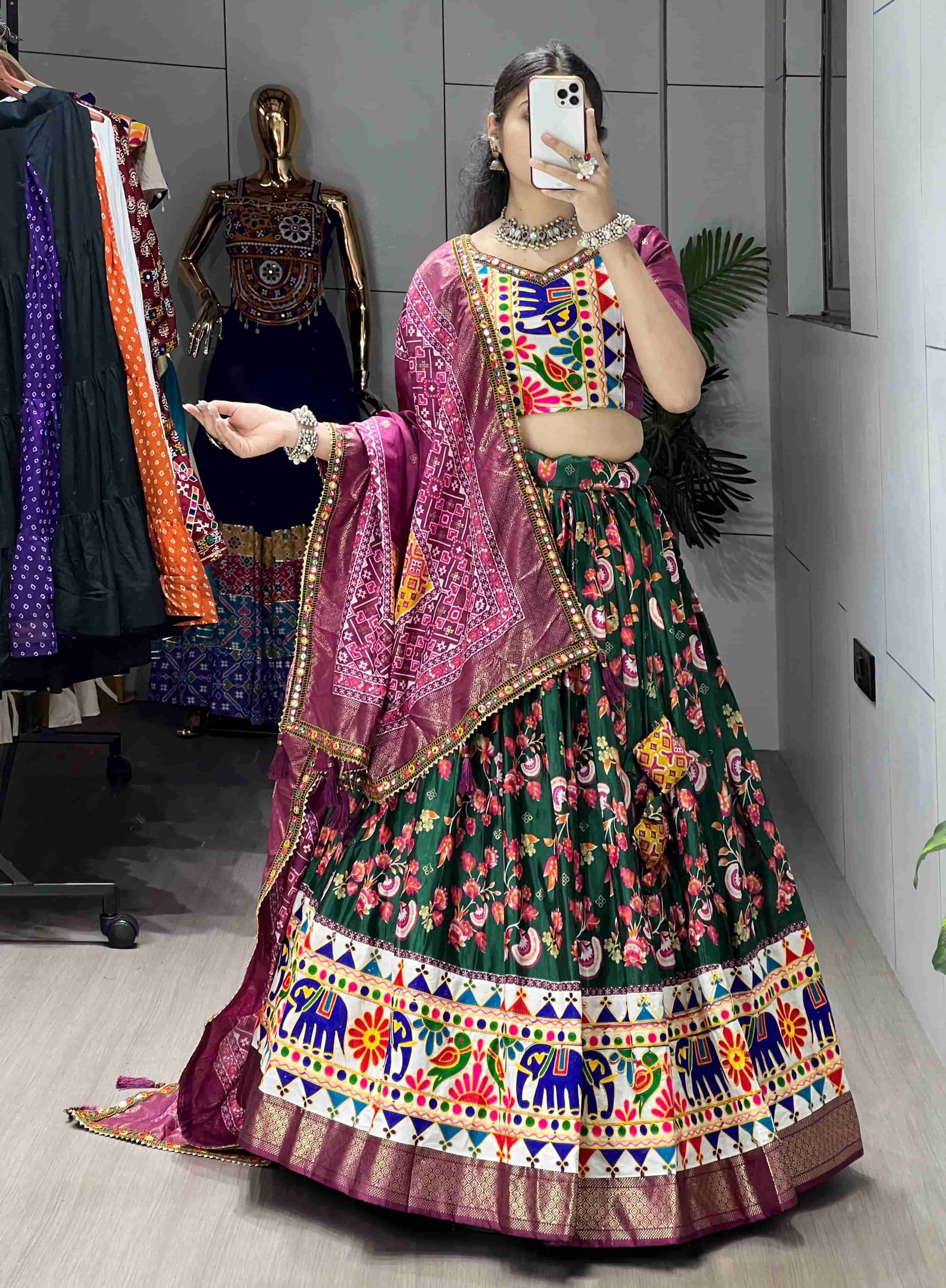 8084 COLOUR BY ASLIWHOLESALE DESIGNER PURE DOLA SILK LEHENGAS-00135