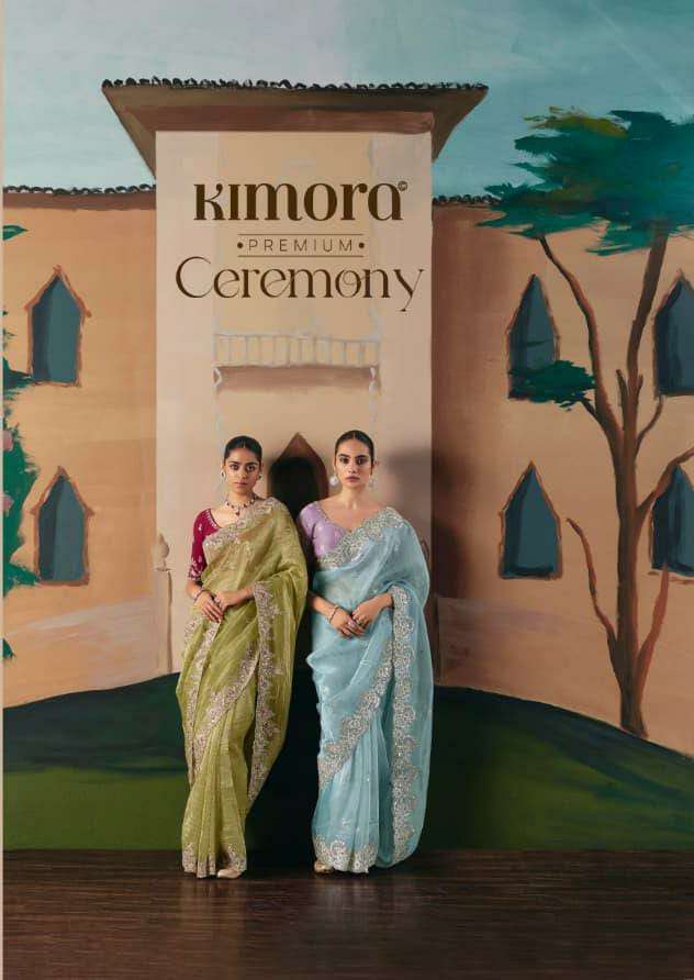 KIMOR CEREMONY 5501 TO 5511 SERIES FANCY HANDWORK SAREES-00004