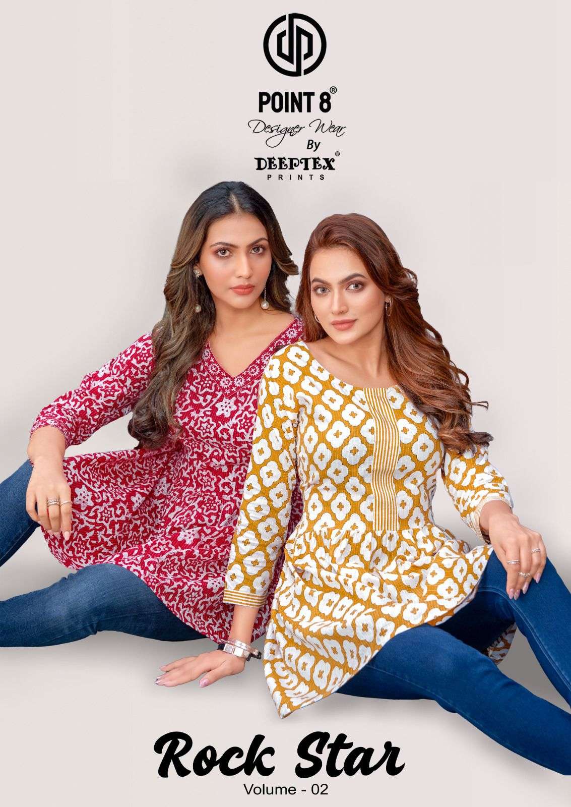 DEEPTEX PRINTS ROCKSTAR VOL-2 2001 TO 2010 SERIES PURE COTTON PRINTED TOP-00015