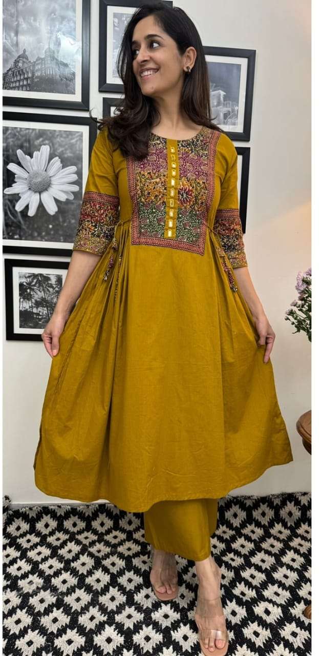 HIMANSHI VOL-890 BY ASLIWHOLESALE DESIGNER PURE COTTON DRESSES-00211