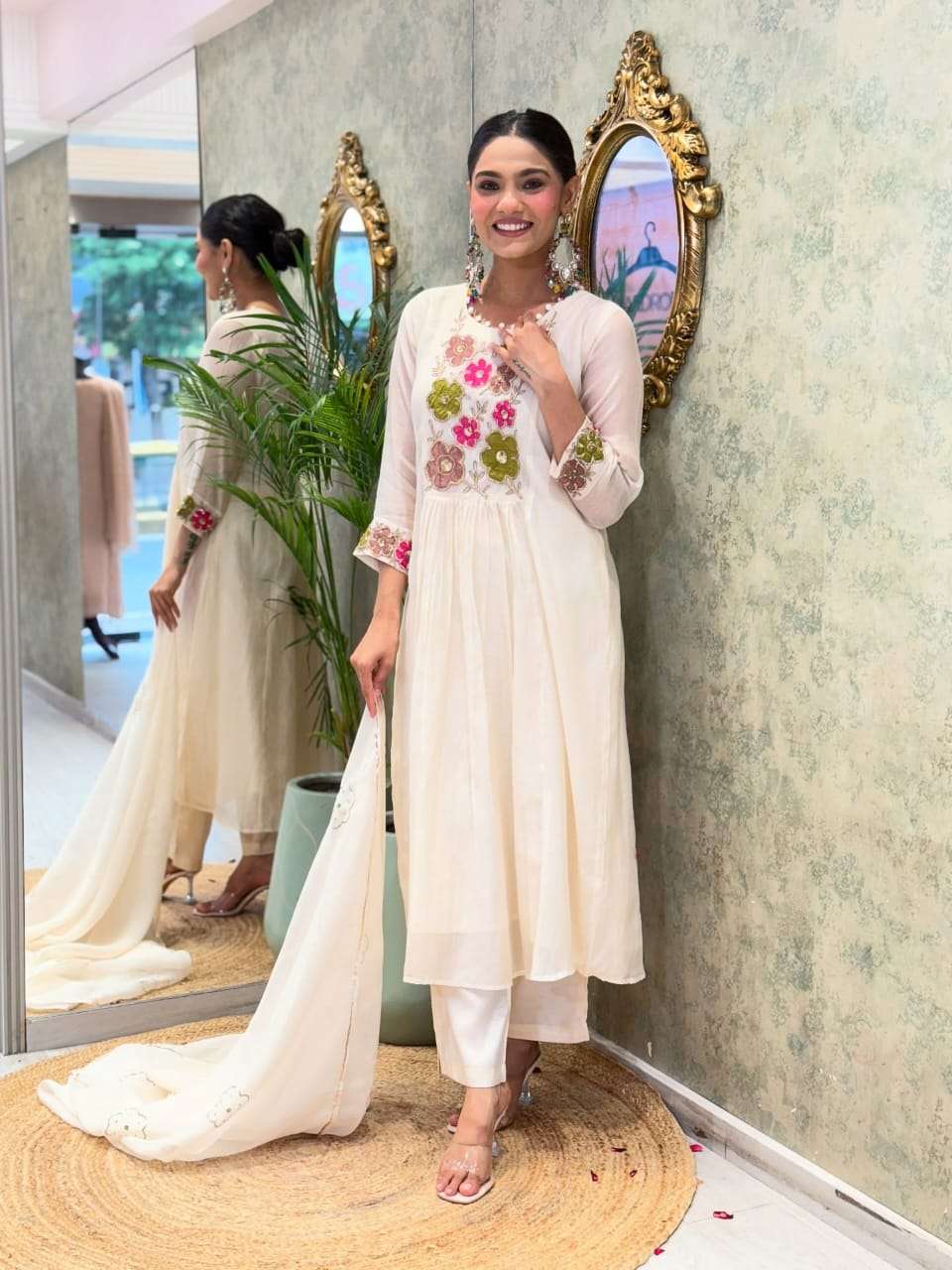 HIMANSHI VOL-891 BY ASLIWHOLESALE DESIGNER PURE COTTON DRESSES-00211