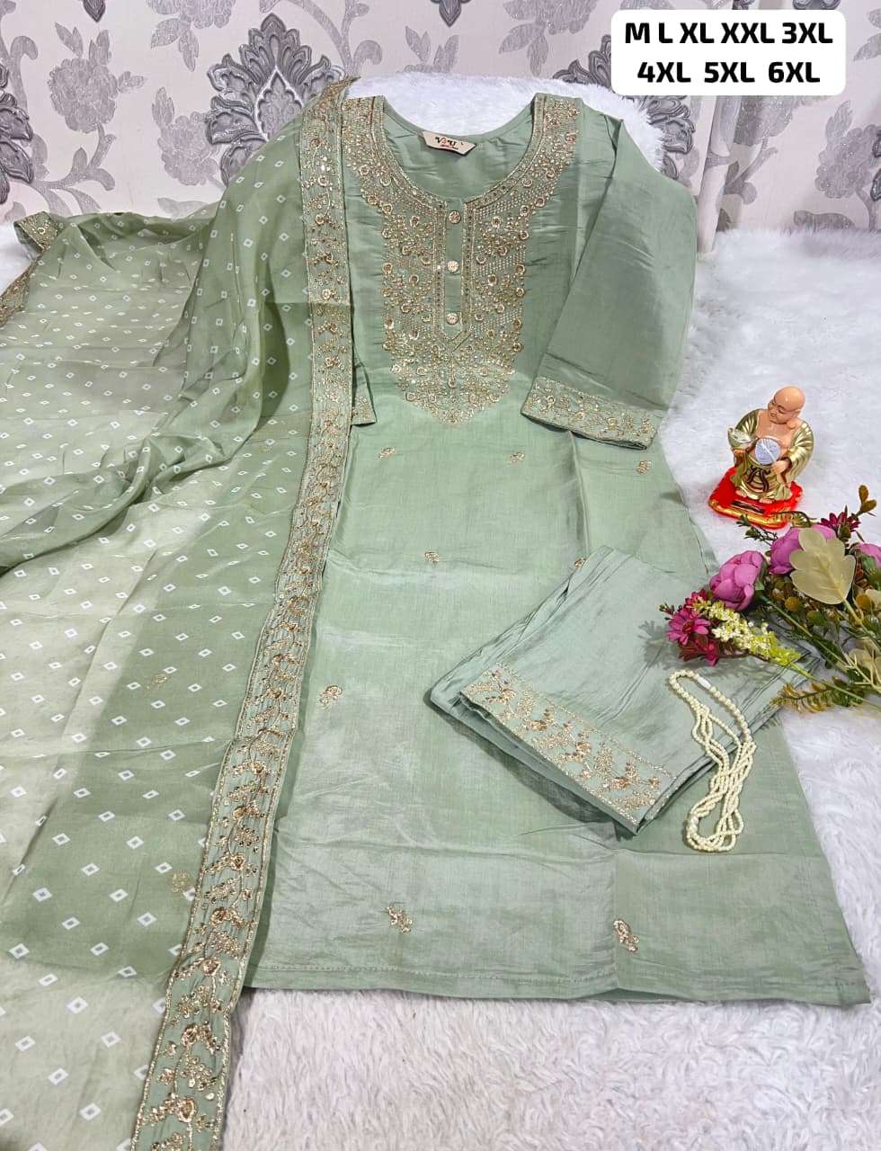 JYOTI VOL-317 BY ASLIWHOLESALE DESIGNER PURE MUSLIN SILK EMBOIDERY DRESSES-00233