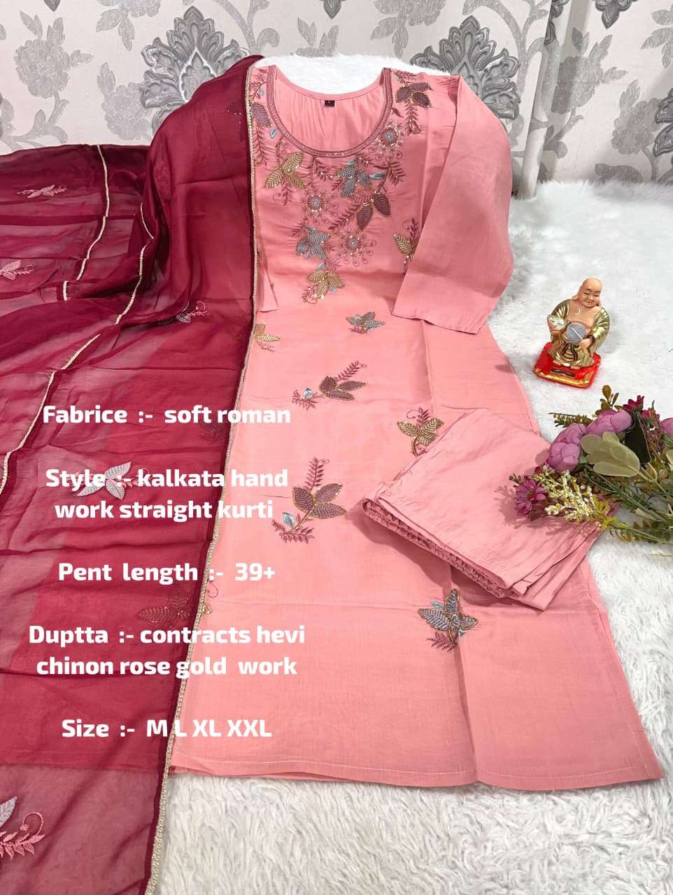 JYOTI VOL-319 BY ASLIWHOLESALE DESIGNER PURE ROMAN SILK EMBROIDERY DRESSES-00233