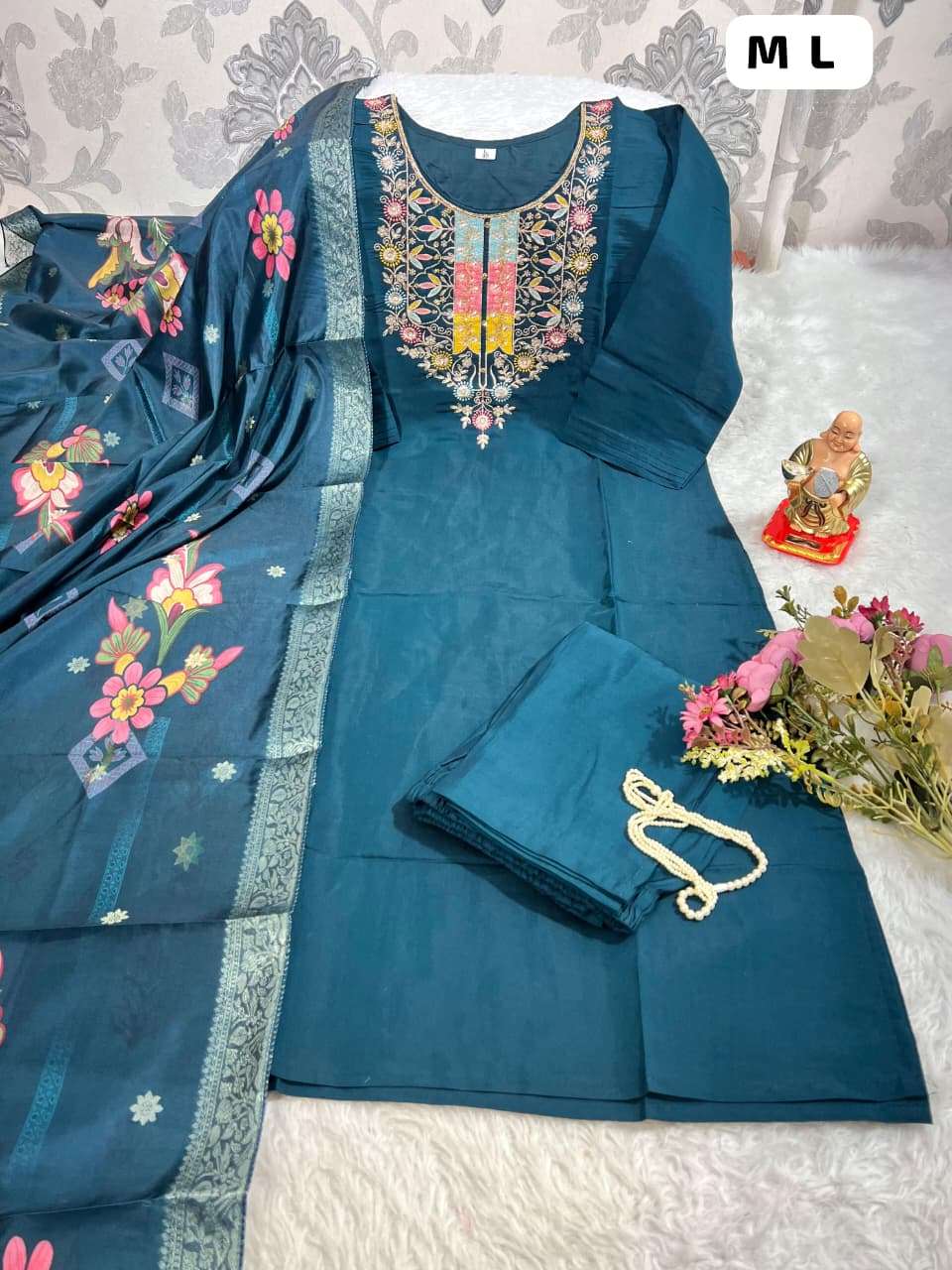 JYOTI VOL-320 BY ASLIWHOLESALE DESIGNER PURE VISCOSE EMBROIDERY DRESSES-00233