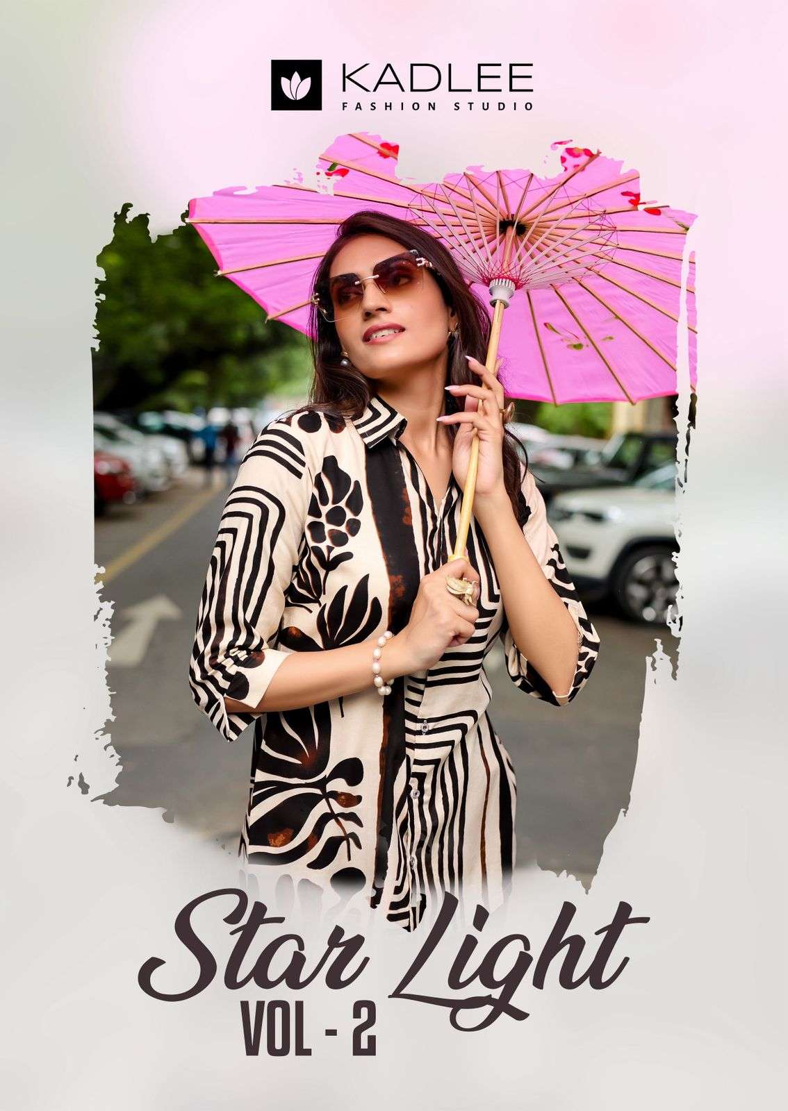 KADLEE STAR LIGHT VOL-02 4007 TO 4012 SERIES PURE RAYON PRINTED TOPS-00014