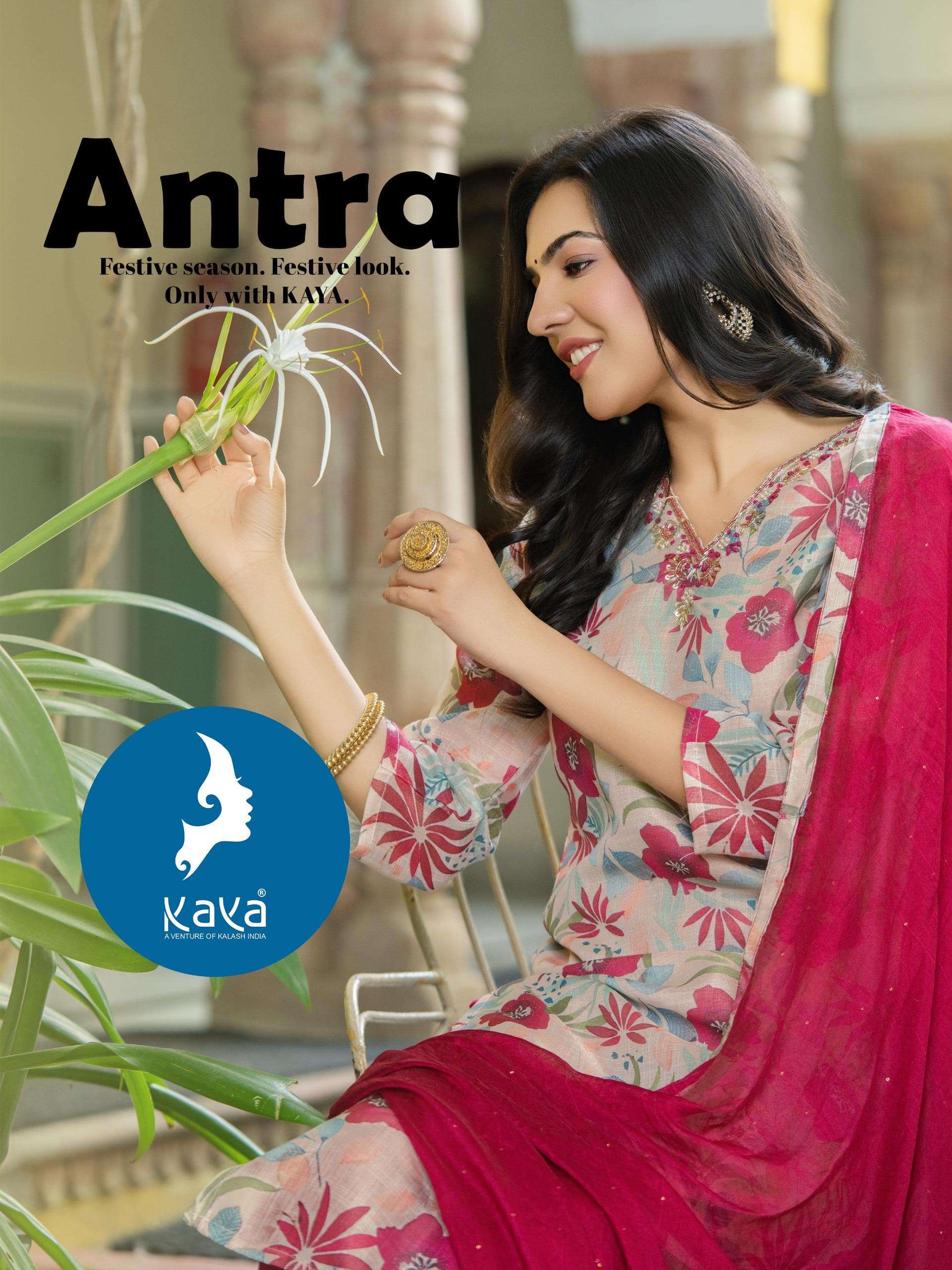 KAYA ANTRA 01 TO 06 SERIES PURE LINEN SIMMER DRESSES-0014
