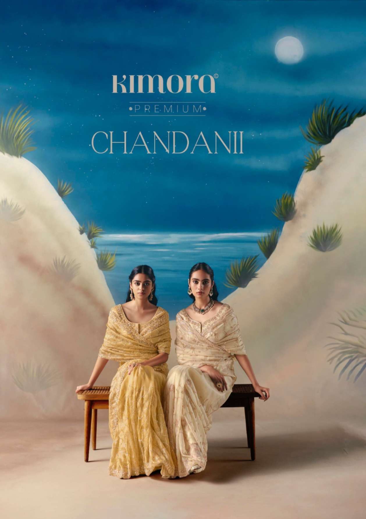 KIMOR CHANDANI 5521 TO 5531 SERIES PURE FANCY SEQUENCE EMBROIDERY SAREES-00137