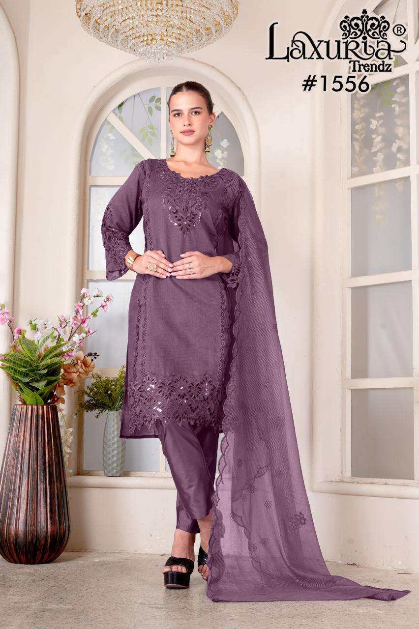 LAXURIA 1556 PURE SULB EMBROIDERY PAKISTANI DRESSES-00005