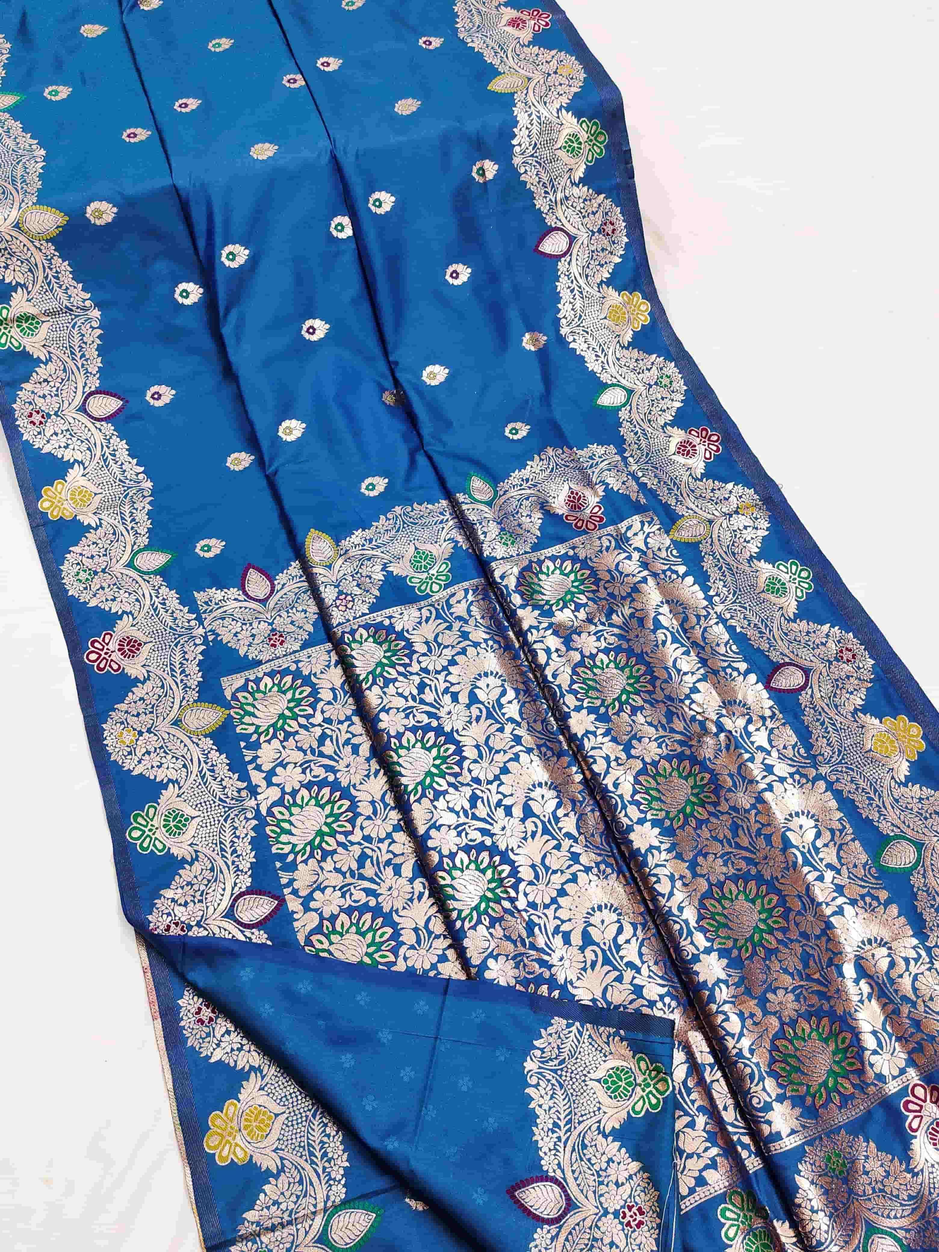 MB-3319 BY ASLIWHOLESALE DESIGNER PURE BANARASI SILK SAREES-00049