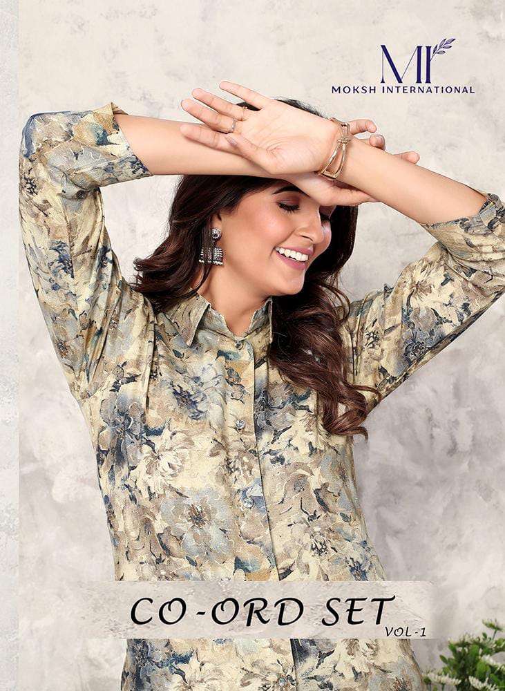 MOKSH INTERNATIONAL CO-ORD SET VOL-1 PURE RAYON PRINTED CO-ORD SET-00154