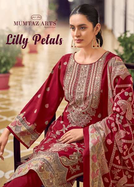MUMTAZ ARTS LILY PATELS 1001 TO 1003 SERIES PURE MODAL SILK PAKISTANI DRESSES-00011