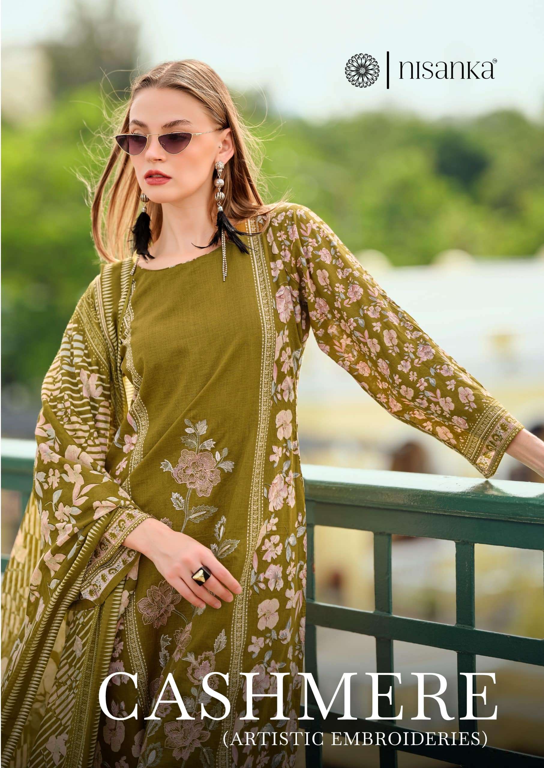 NISANKA CASHMERE LAWN COTTON EMBROIDERY PAKISTANI DRESSES-00011