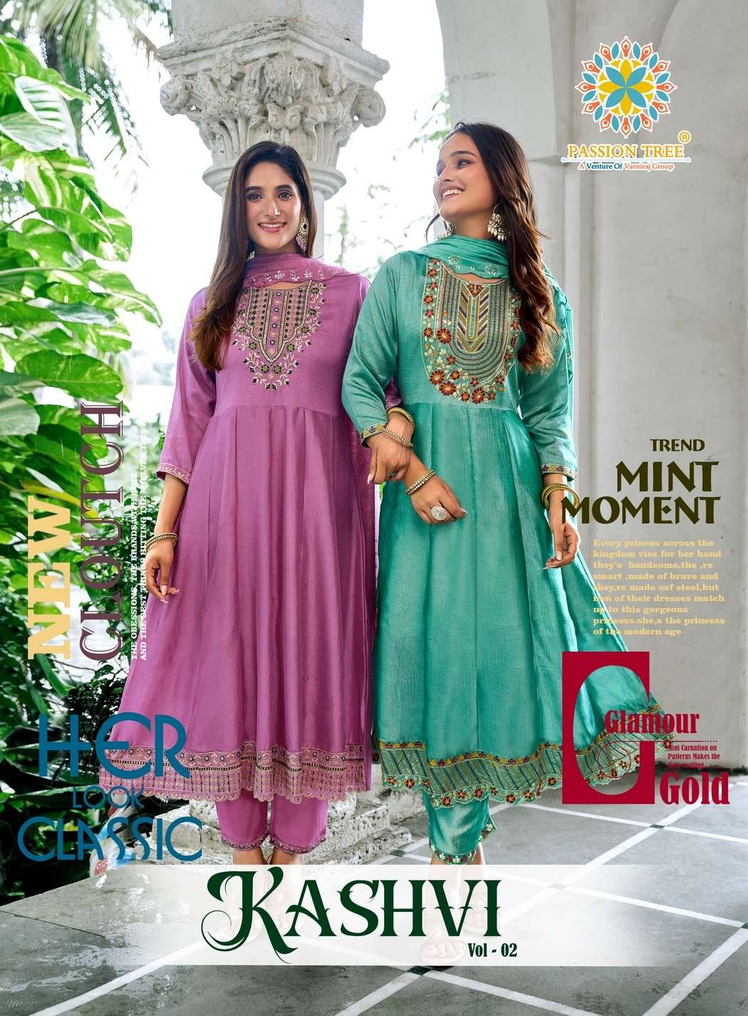PASSION TREE KASHVI VOL-02 2001 TO 2008 SERIES PURE VICHITRA SILK DRESSES-00140