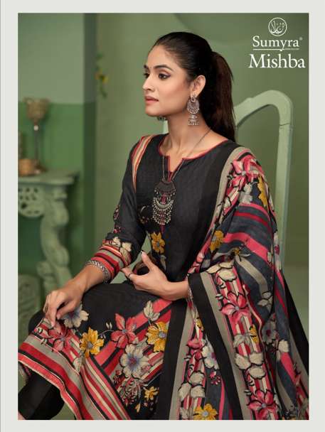RADHIKA FASHION MISHBA 28001 TO 28004 SERIES PURE SWAROVSKI WORK PRINTED PAKISTANI DRESSES-00011