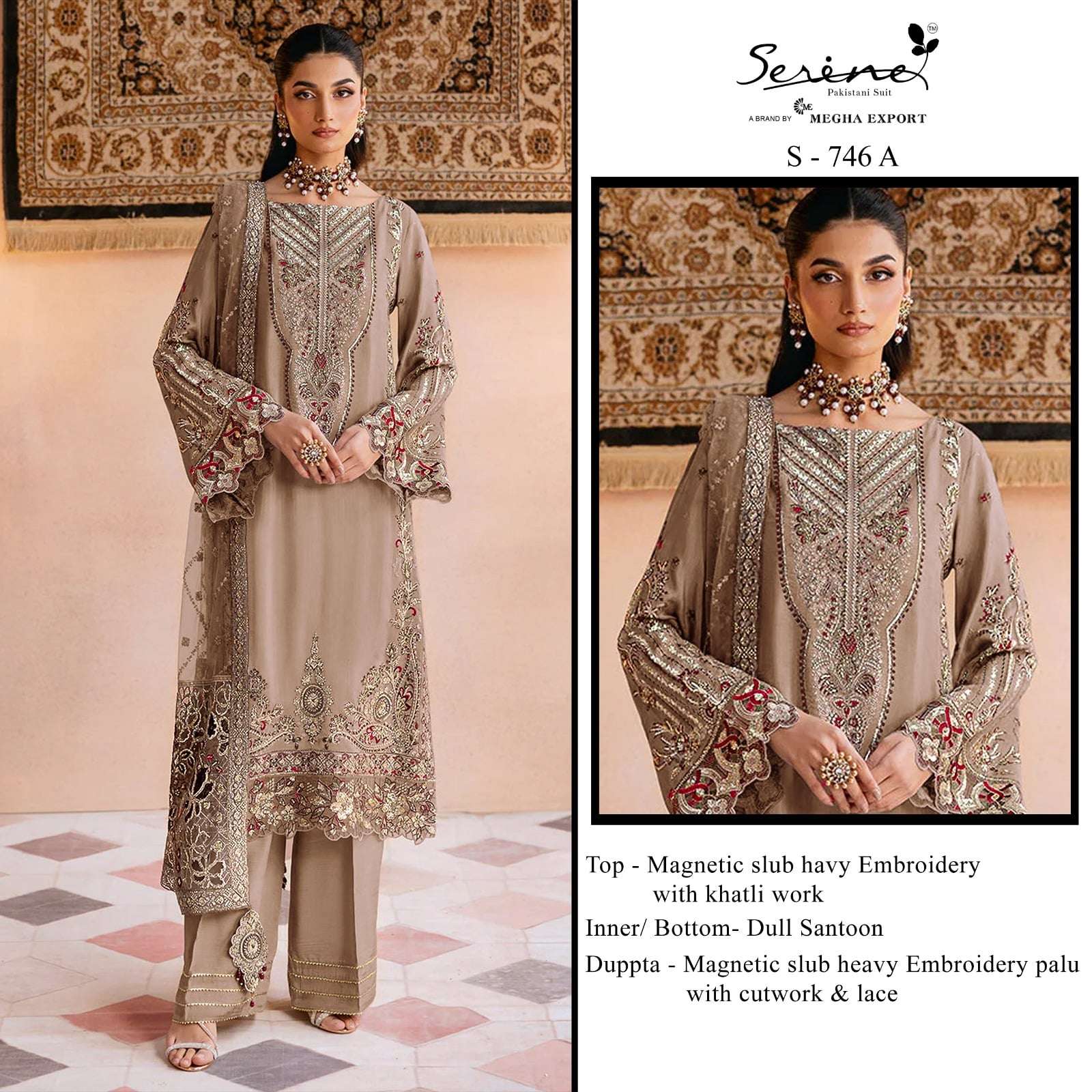 SERENE S-746 PURE SULB EMBROIDERY PAKISTANI DRESSES-00201