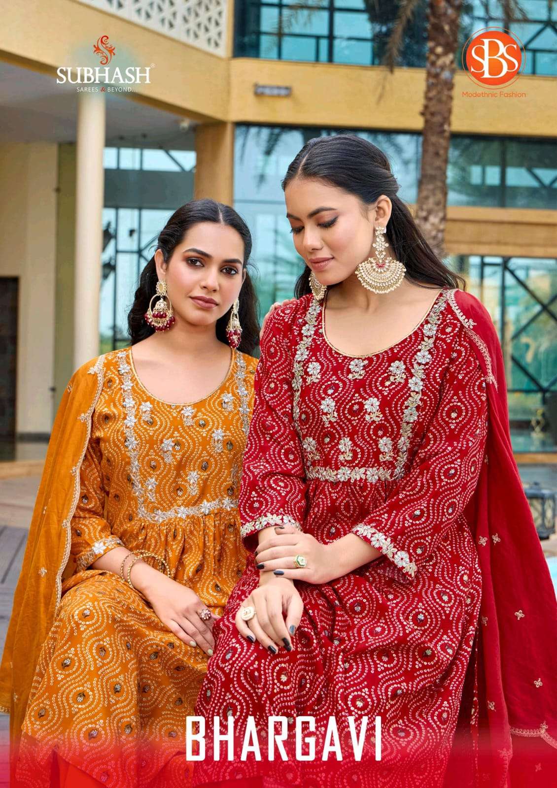 SBS FASHION BHARGAVI  PURE RAYON EMBROIDERY DRESSES -00014