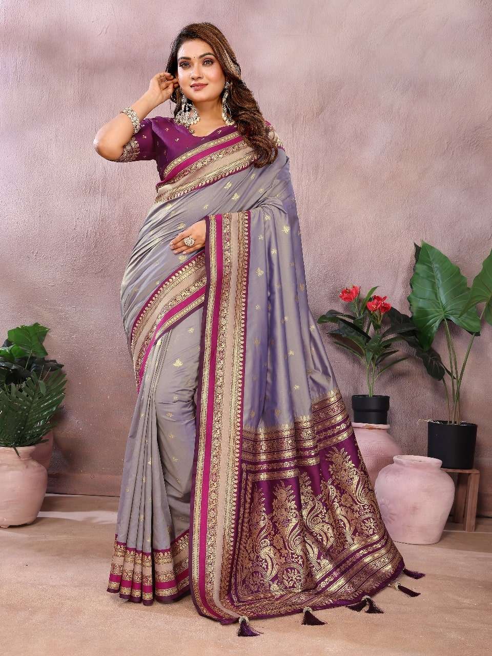 SINDUR BY ASLIWHOLESALE DESIGNER PURE SILK PRINTED SAREES-00125