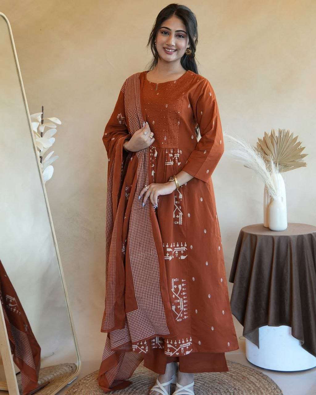 SWATI VOL-83 BY ASLIWHOLESALE DESIGNER PURE COTTON PRINTED DRESSES-00237