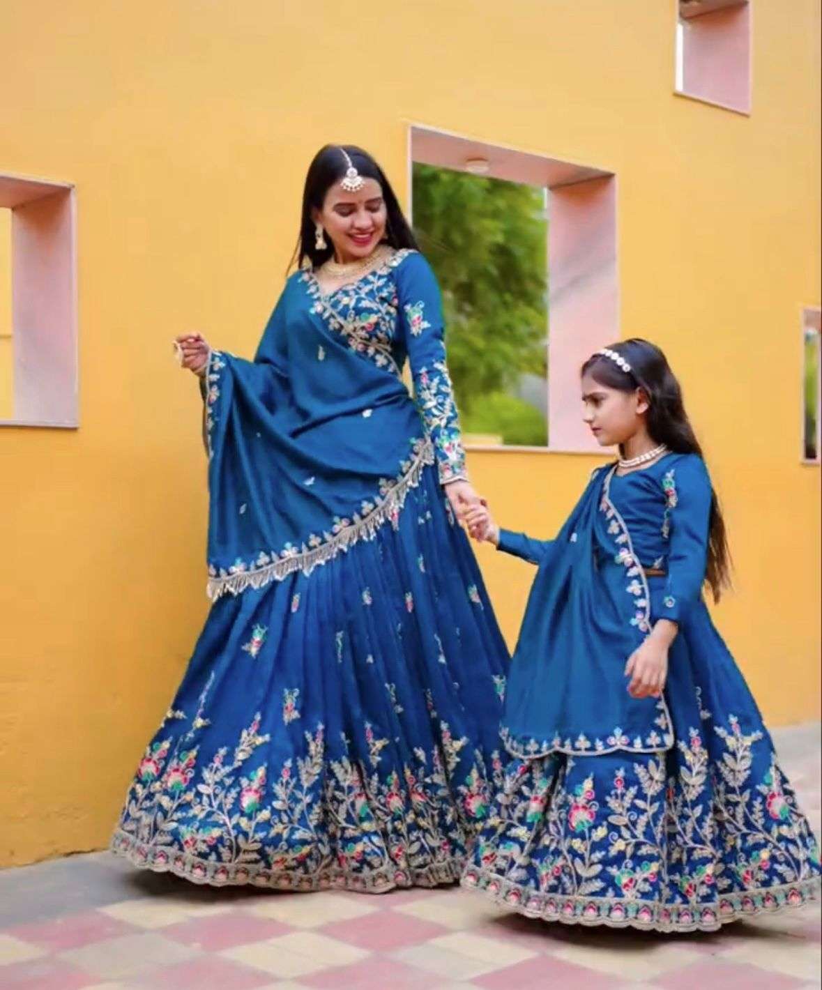 TAPI-267 BY ASLIWHOLESALE DESIGNER PURE CHINON LEHENGAS-00185