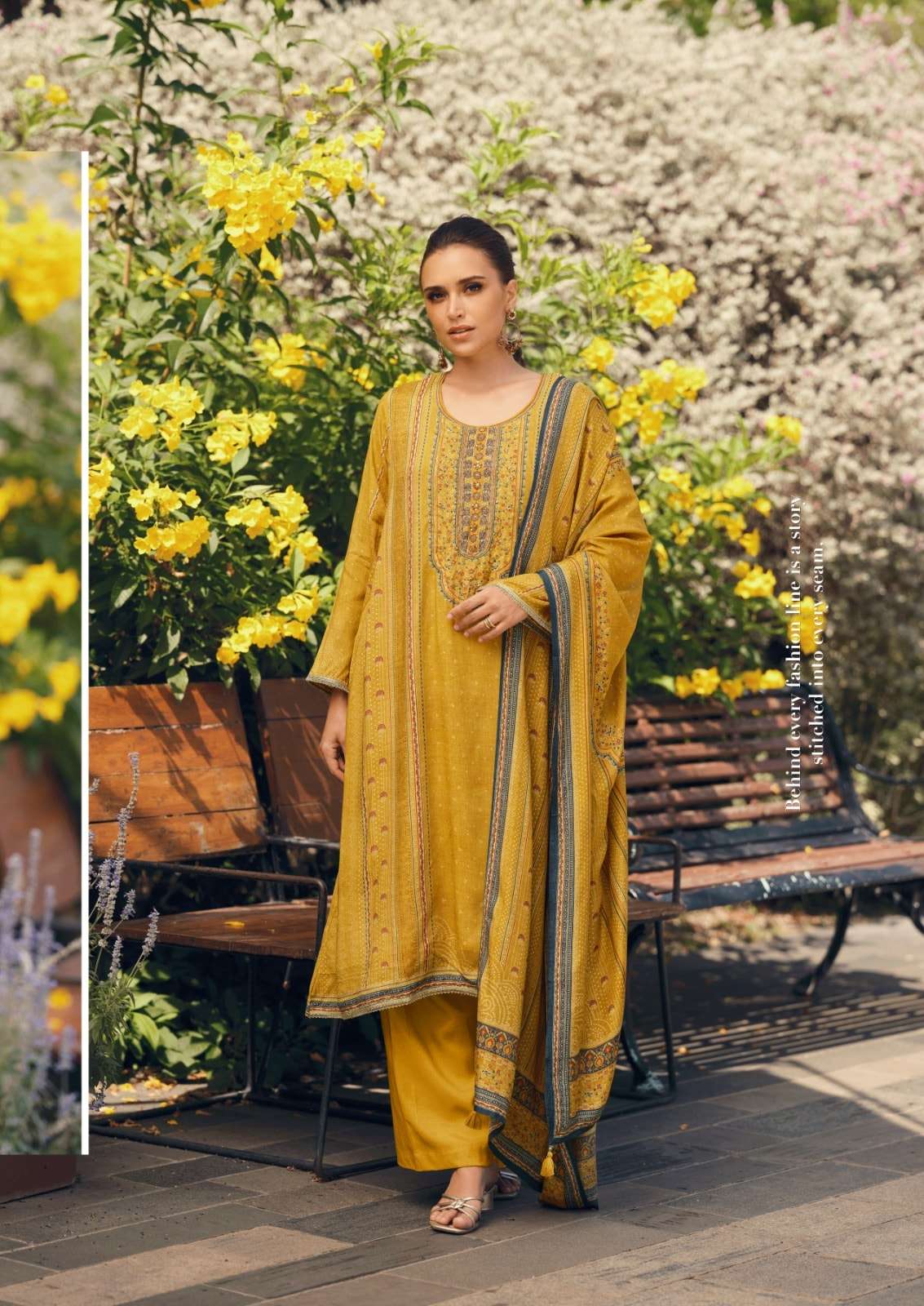 THE HERMITAGE MAAYA MA-01 TO MA-04 SERIES PURE SATIN PRINTED EMBROIDERY PAKISTANI DRESSES-00011