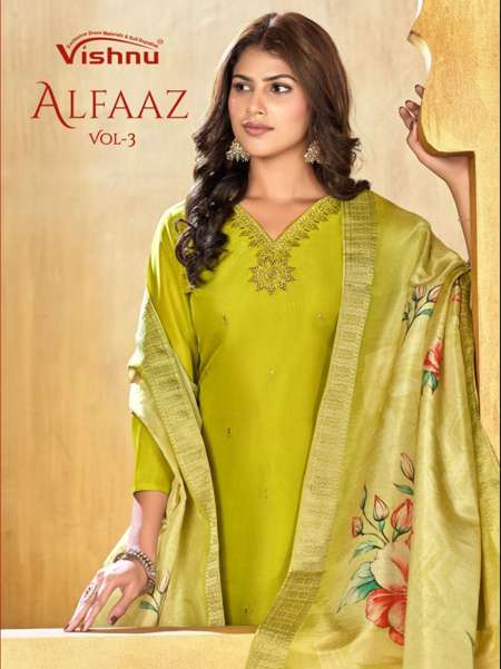 VISHNU ALFAAZ VOL-03 45001 TO 4512 SERIES PURE SILK DRESSES-00011