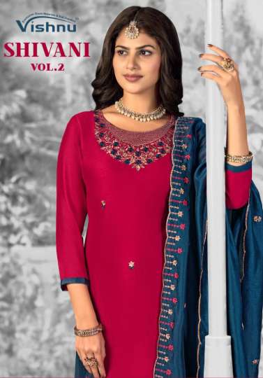 VISHNU SHIVANGI VOL-02 44001 TO 4412 SERIES PURE SILK DRESSES-00011