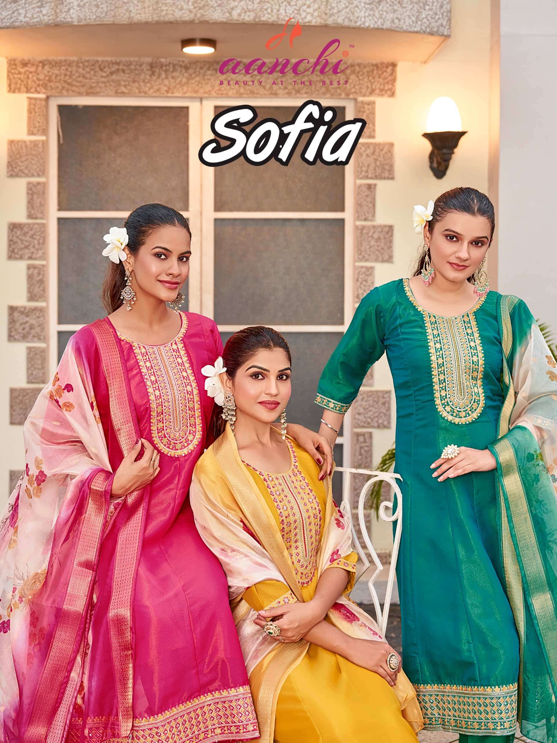 AANCHI SOFIA PURE SIMMER EMBROIDERY DRESSES-00286