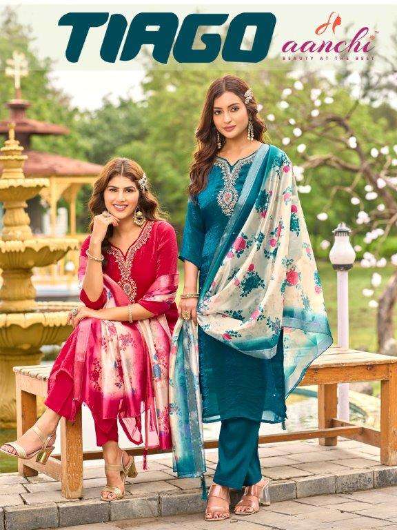 AANCHI TIAGO PURE FANDY EMBROIDERY DRESSES-00286