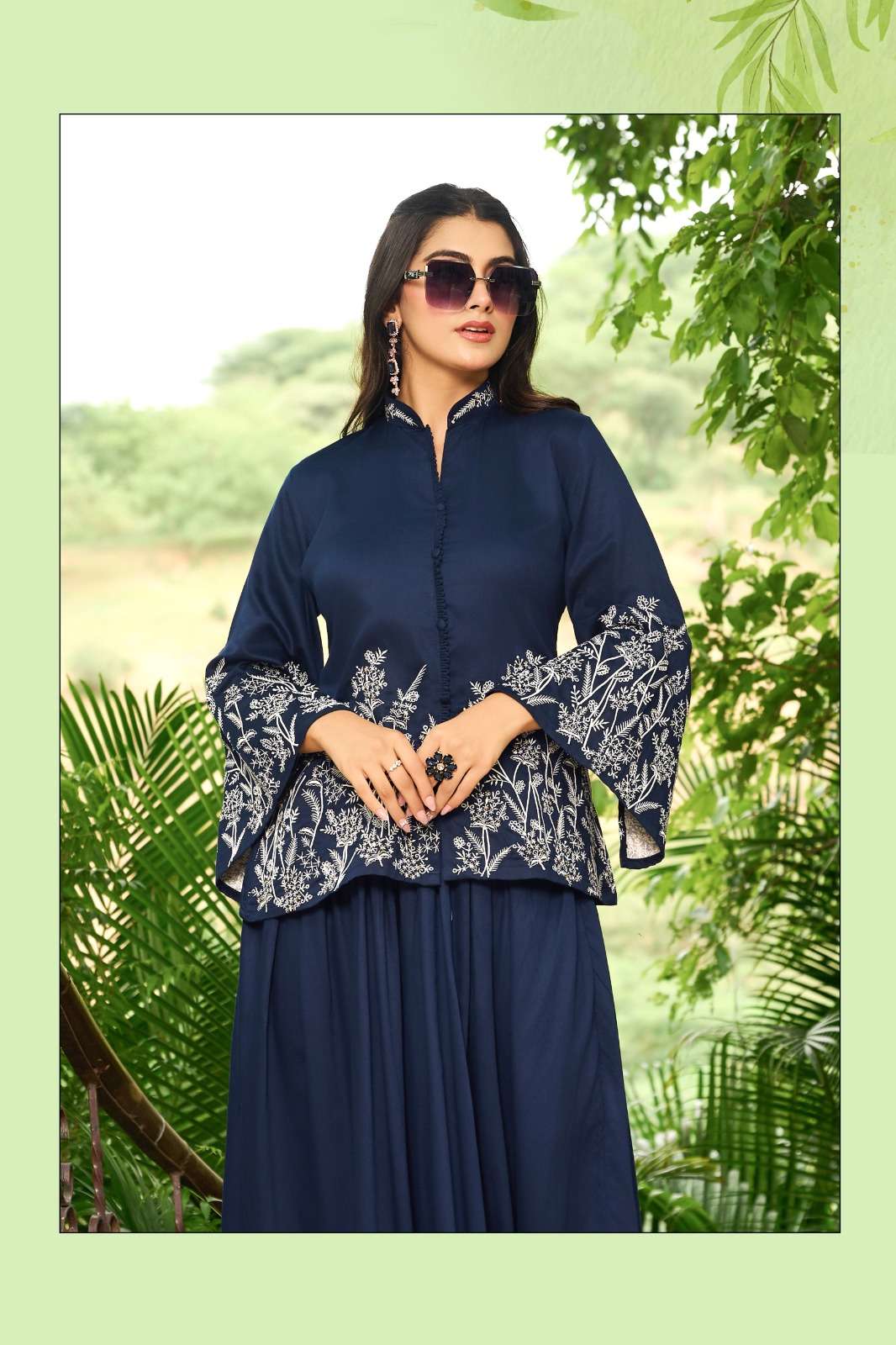 CLYSI LUVIKA 2045 TO 2048 SEIRES PURE GAJJI SILK HANDWORK DRESSES-00014