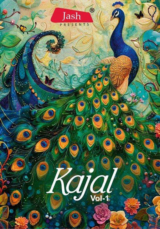 JASH KAJAL VOL-1 1001 TO 1010 SERIES PURE COTTON PRINTED DRESSES-00015