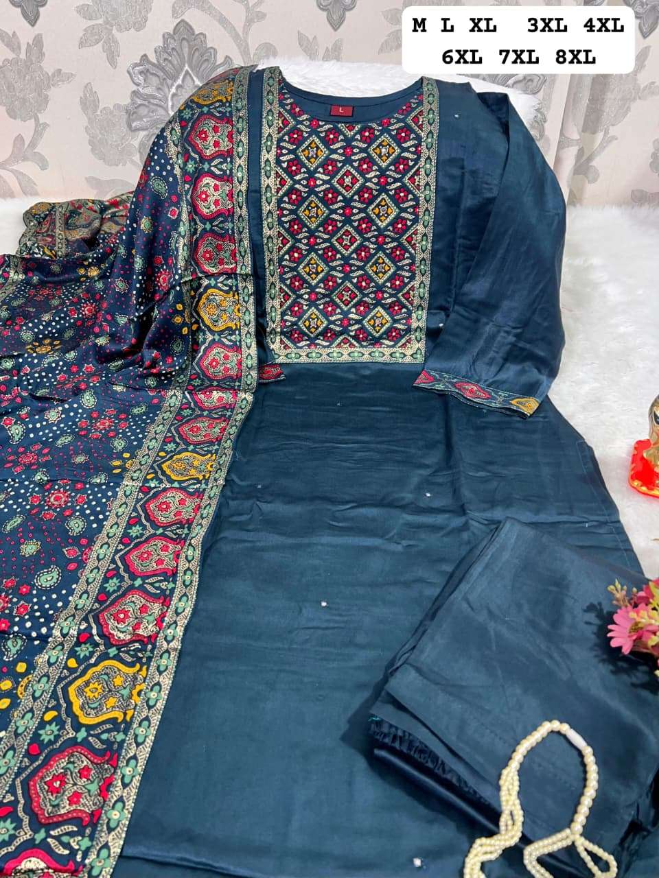 JYOTI VOL-322 BY ASLIWHOLESALE DESIGNER PURE MULL COTTON EMBRIDERY DRESSES-00233