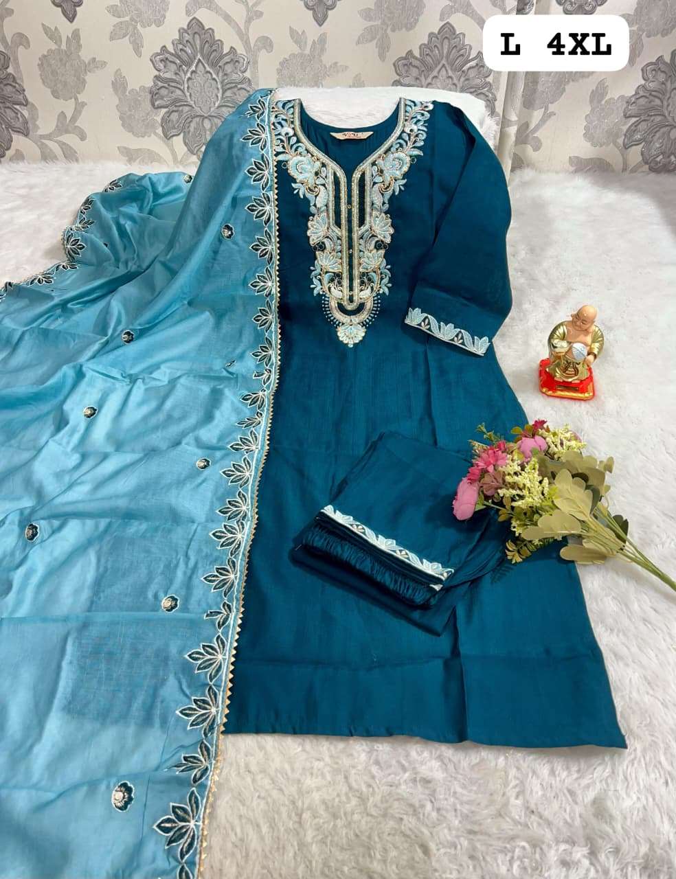 JYOTI VOL-331 BY ASLIWHOLESALE DESIGNER PURE VISCOSE EMBROIDERY DRESSES-00233