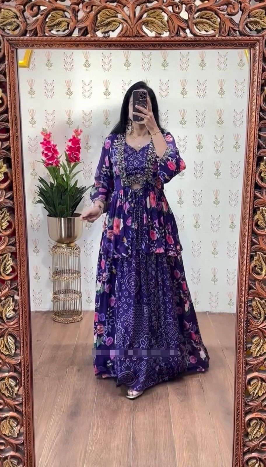 PC-534 BY ASLIWHOLESALE DESIGNER PURE CHINON EMBROIDERY LEHENGAS-00045