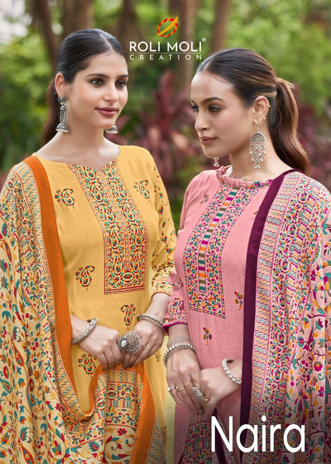 ROLI MOLI NAIRA 1001 TO 1008 SERIES PURE PASHMINA PAKISTANI DRESSES-00062