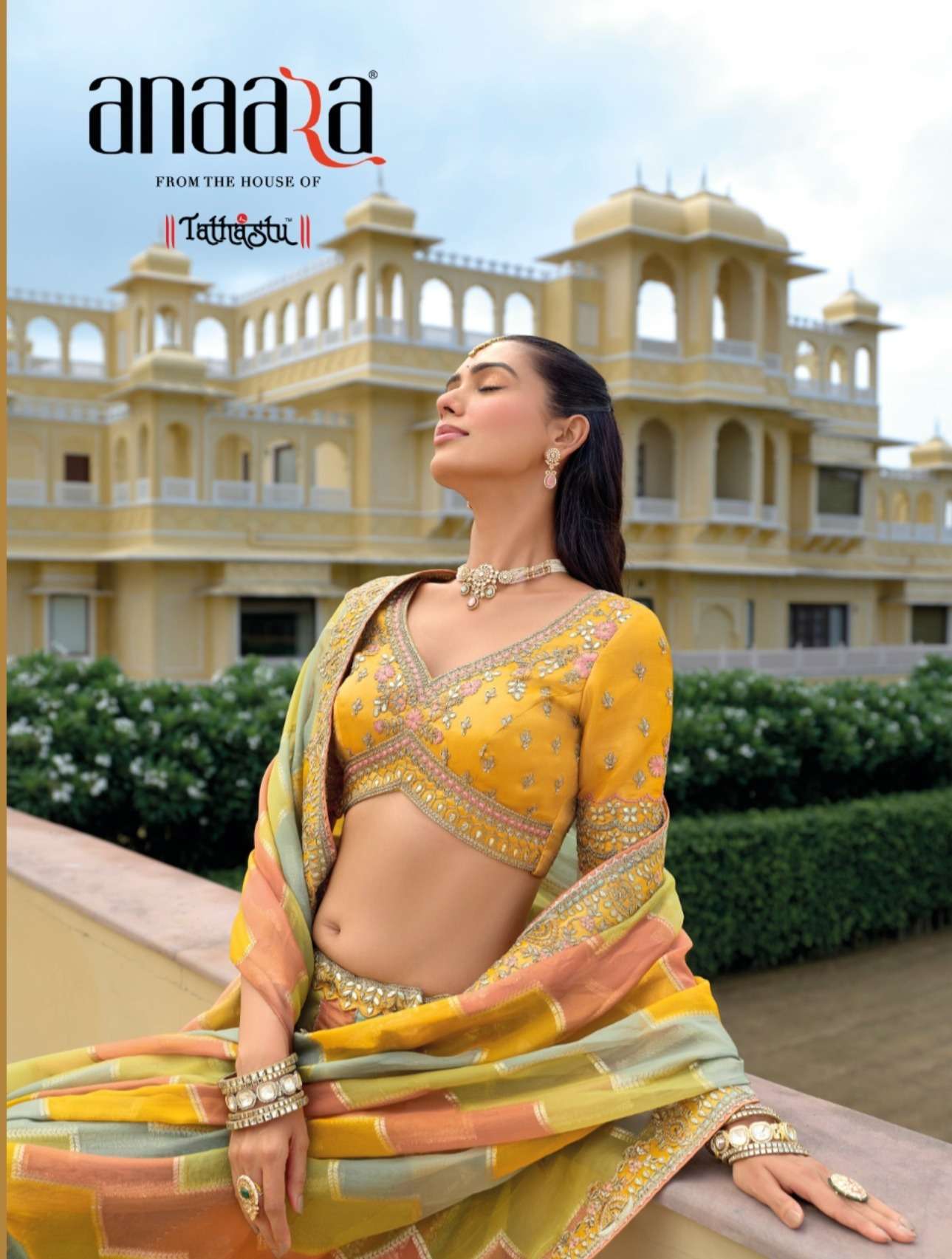 TATHASTU AANARA 8001 TO 8010 SERIES PURE SILK EMBROIDERY LEHENGAS-00137