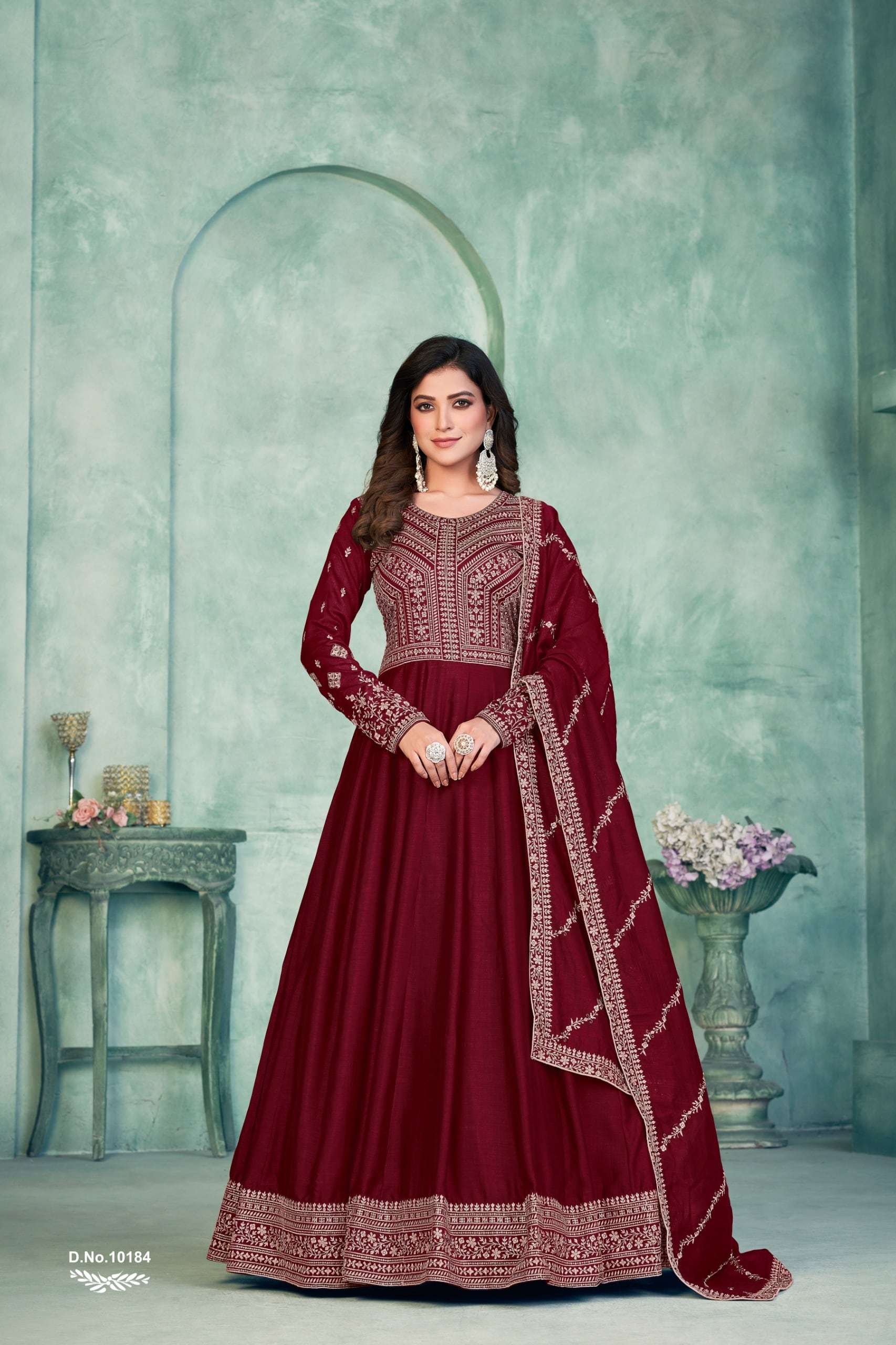 TWISHA ANJUBAA VOL-18 10181 TO 10184 SEIRES PURE SILK PAKISTANI DRESSES-00274