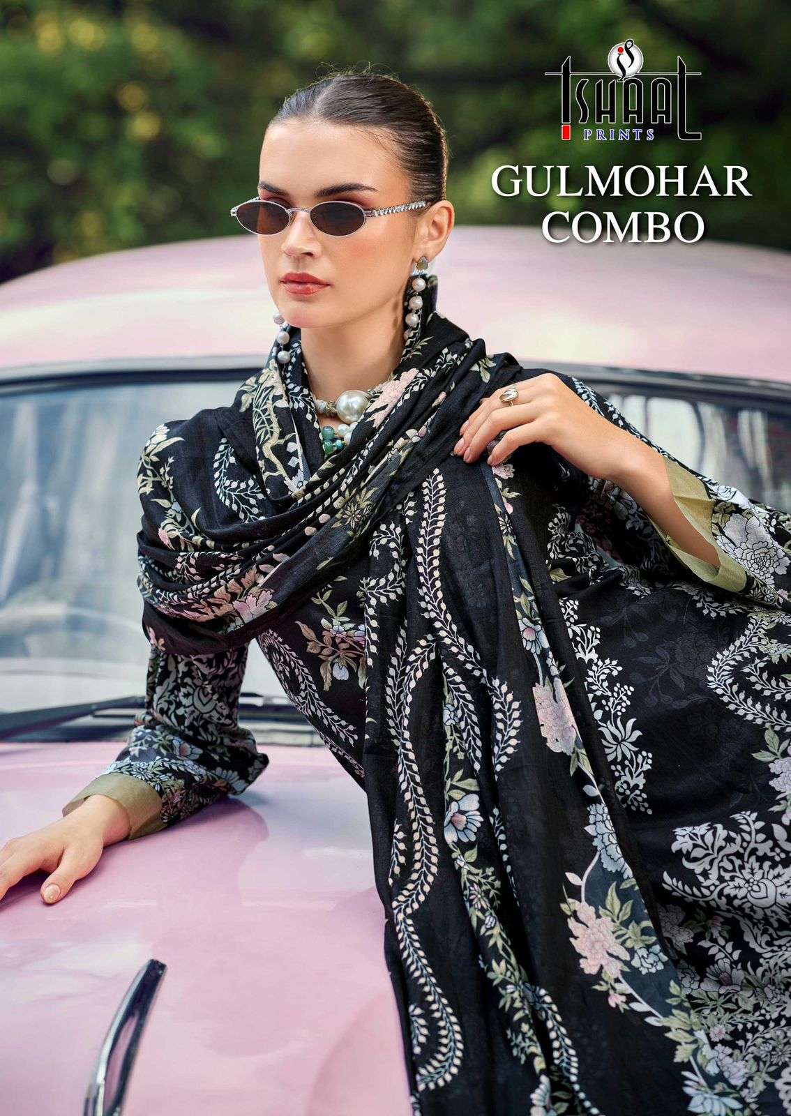 ISHAAL PRINTS GULMOHAR COMBO 1001 TO 1010 SERIES PURE LAWN PAKISTANI DRESSES-00201