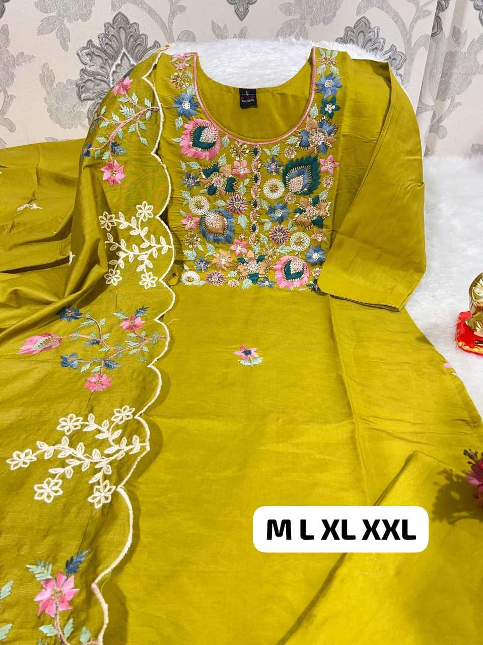 JYOTI VOL-333 BY ASLIWHOLESALE DESIGNER PURE ROMAN SILK EMBROIDERY DARESESS  00233