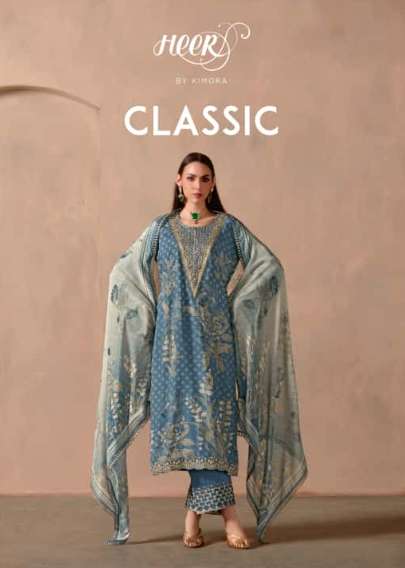 KIMOR HEER CLASSIC 9841 TO 9846 SERIES PURE MUSLIN PRINTED EMBROIDERY PAKISTANI DRESSES-00028