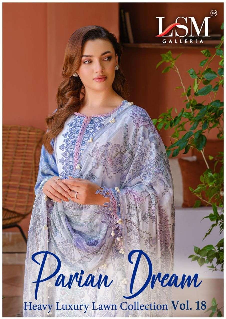 LSM GALLERIA PARIAN DREAM VOL-18 1801  TO 1806 SERIES PURE LAWN PAKISTANI DRESSES-00062