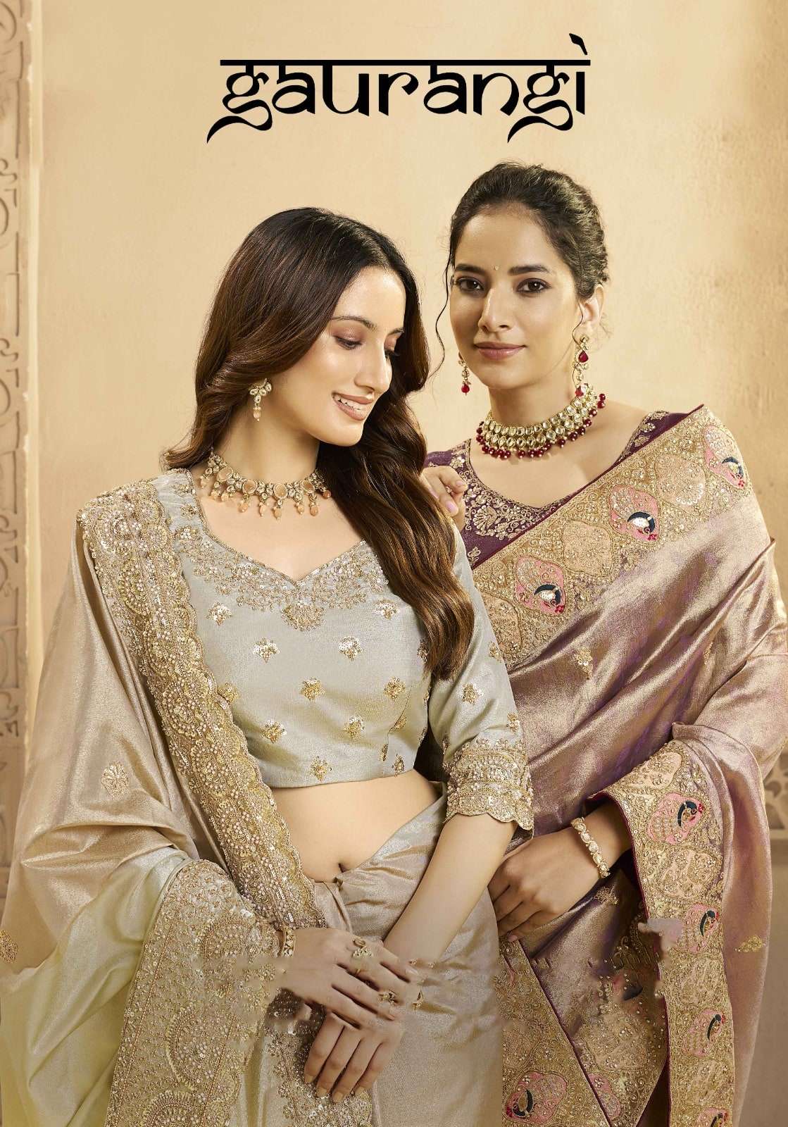 MAHOTSAV MOHMANTHAN 26300 GAURANGI 26303 TO 26313 SERIES PURE SILK EMBROIDERY SAREES-00276