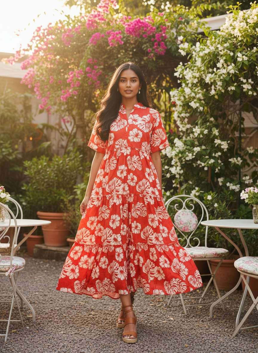 MC-1081 BY ASLIWHOLESALE DESIGNER PURE COTTON PRINTED KURTIS-00249