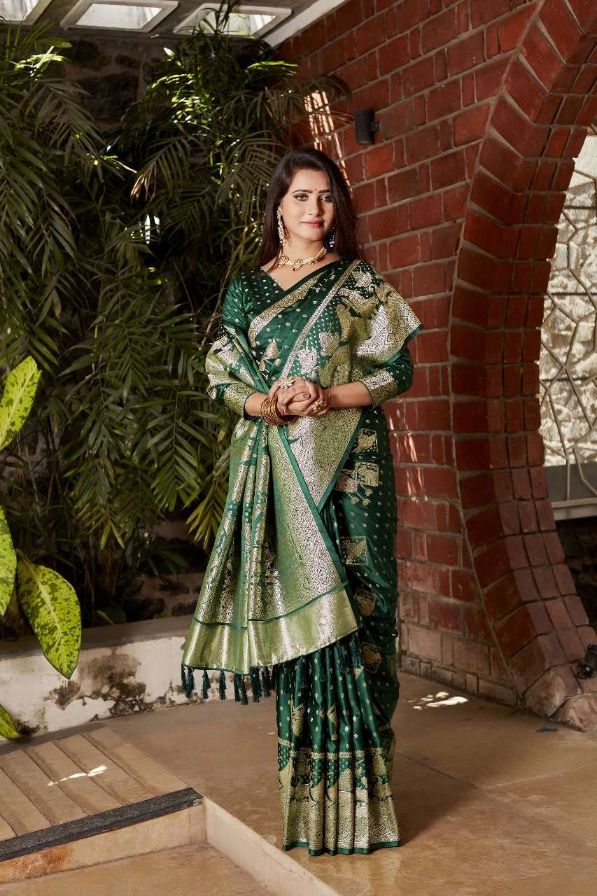 PARINAY BY ASLIWHOLESALE DESIGNER PURE KANJIVARAM SILK SAREES-00125