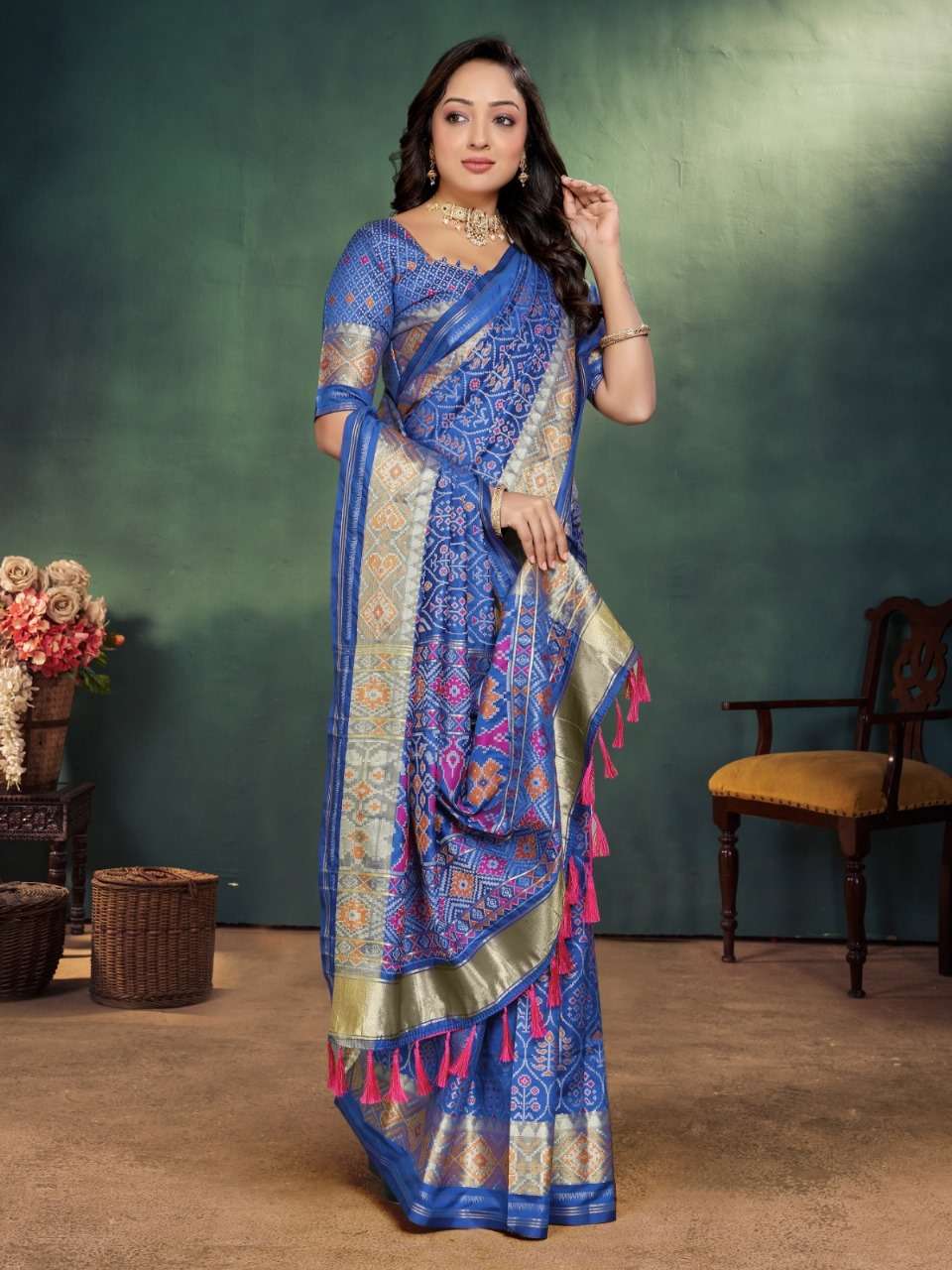  Patola - 02 BY ASLIWHOLESALE DESIGNER PURE SILK SAREES-00125