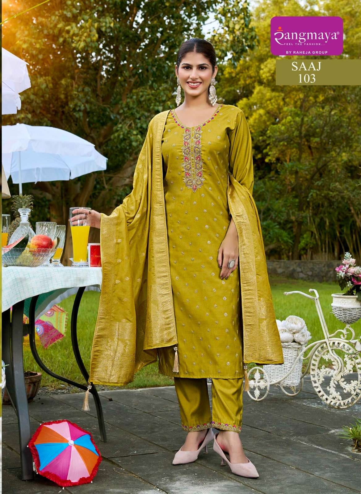 RANGMAYA SAAJ 101 TO 108 SERIES PURE ROMAN SULB  DRESSES-00014